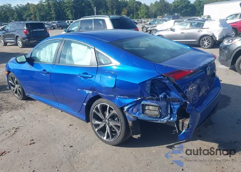 2021 Honda Civic Sport z USA, uszkodzony, nr VIN 19XFC2F80ME202845